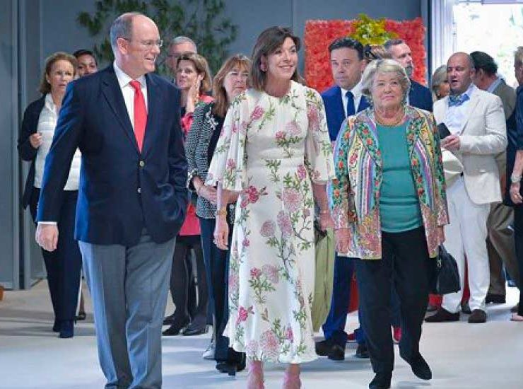 concours de bouquets monaco albert caroline