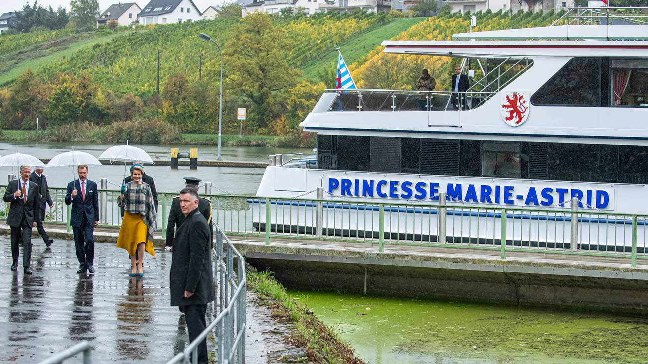 Philippe et Mathilde en croisière sur