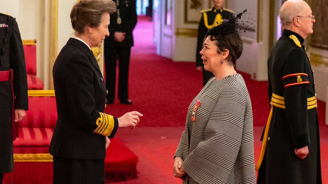 Olivia Colman, qui interprète la reine Elizabeth II dans The Crown