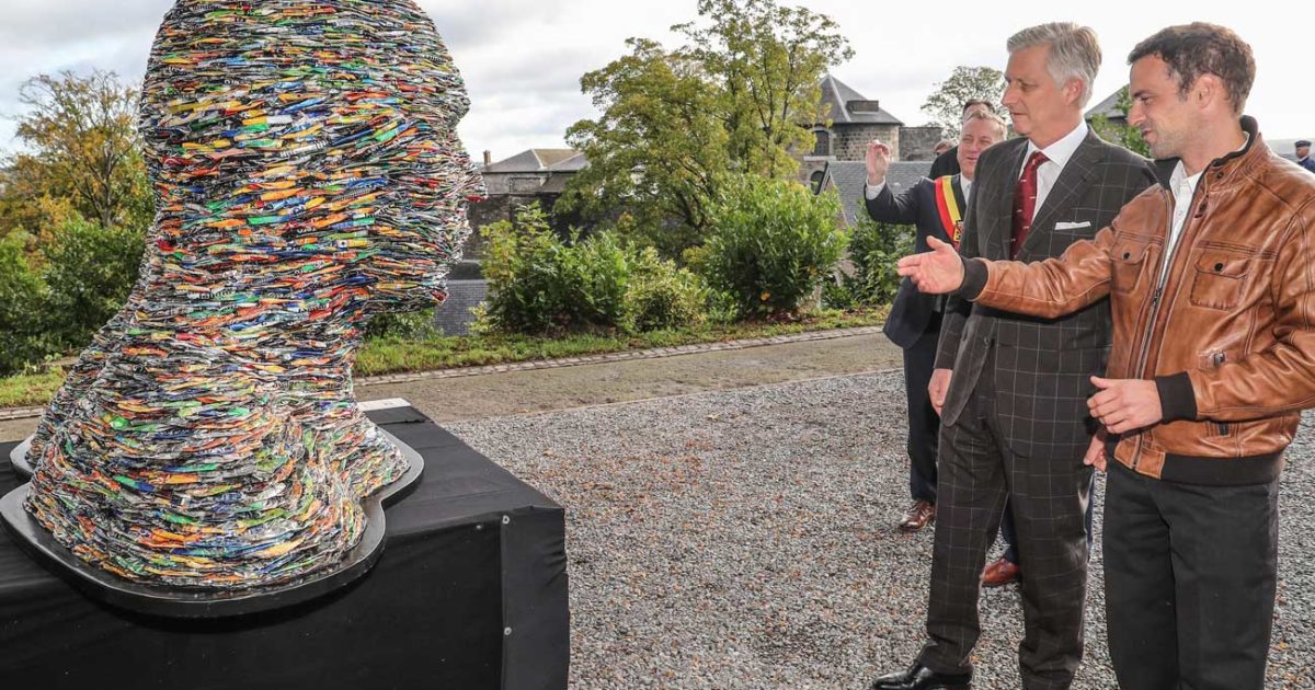 Le roi Philippe à Namur pour l'inauguration du FINN