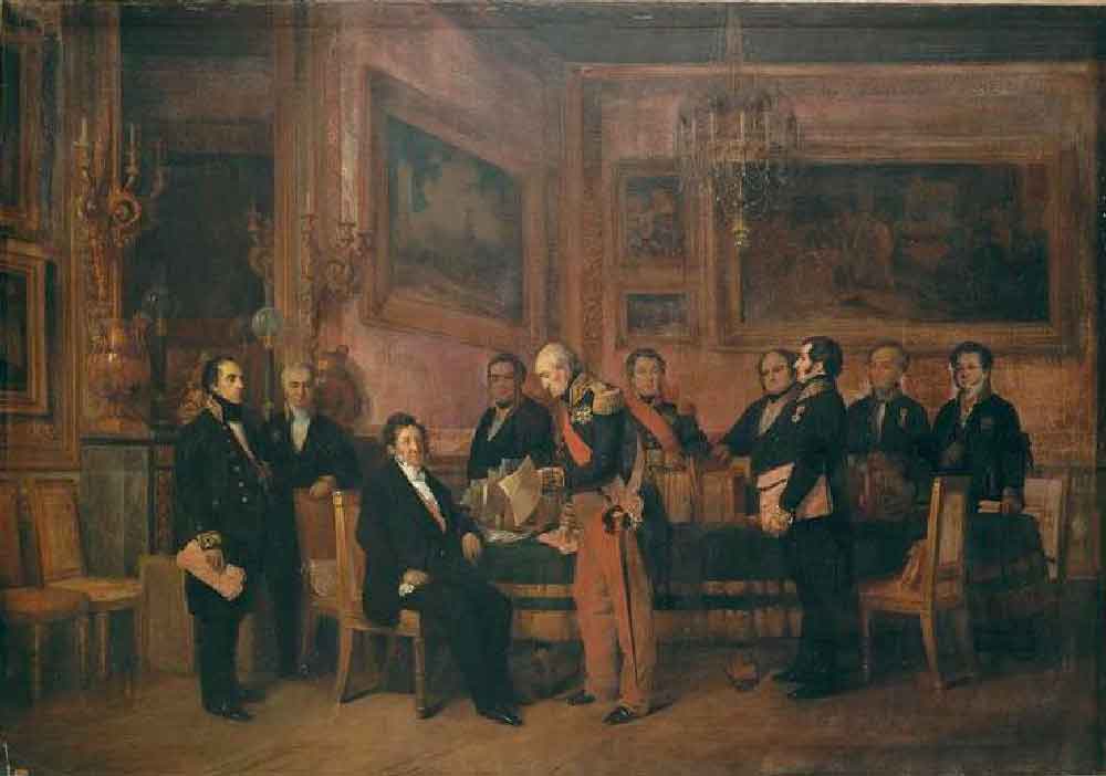 Le 24 Février 1848 Labdication De Louis Philippe Pour Sauver Sa Dynastie