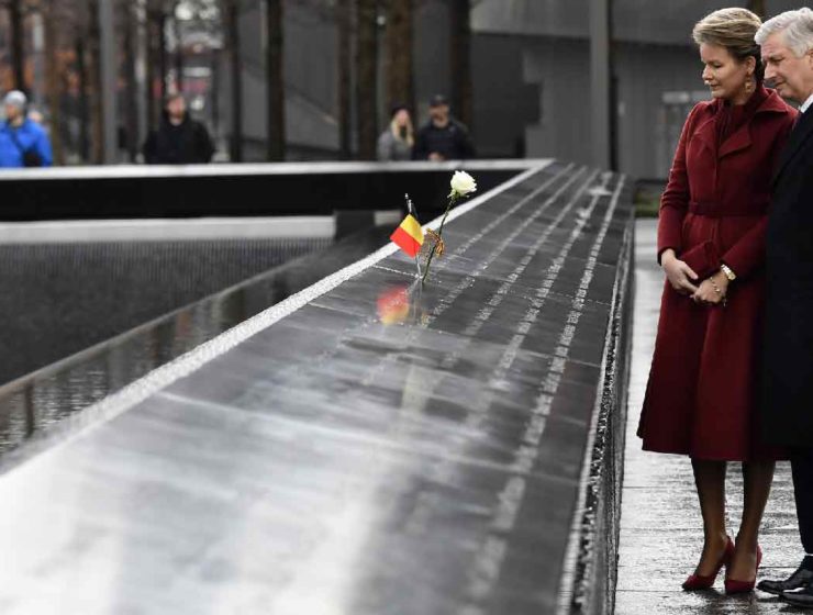 roi philippe reine mathilde memorial 11 septembre 2001 ground zero