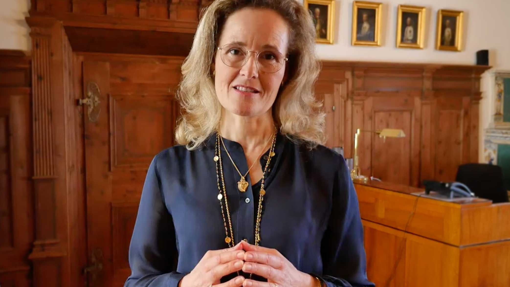 Sophie de Liechtenstein remercie l'initiative d'aide citoyenne lancée