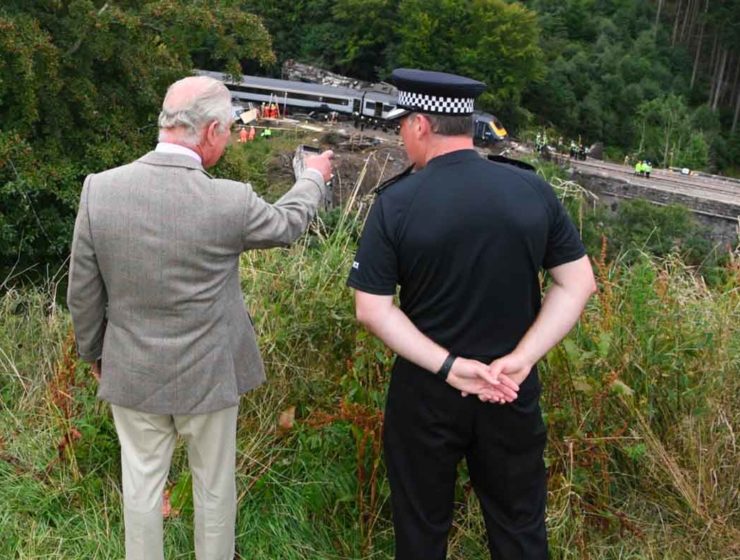 déraillement de train prince charles