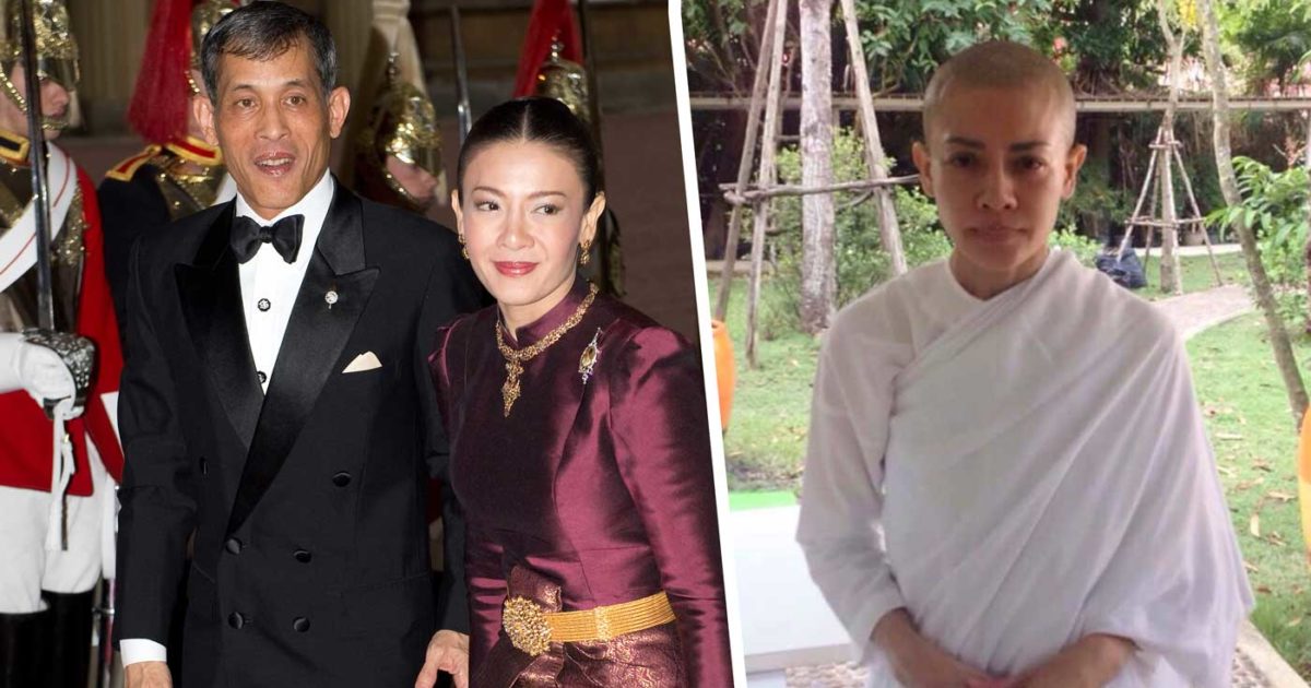L’ex-épouse du roi de Thaïlande rasée et assignée à résidence : premières  photos de Srirasmi depuis sa répudiation