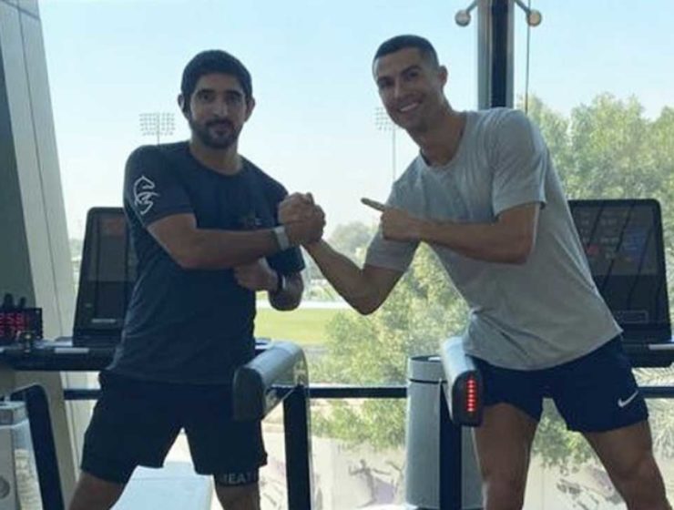 hamdan ben mohammed al maktoum cristiano ronaldo noel 2020