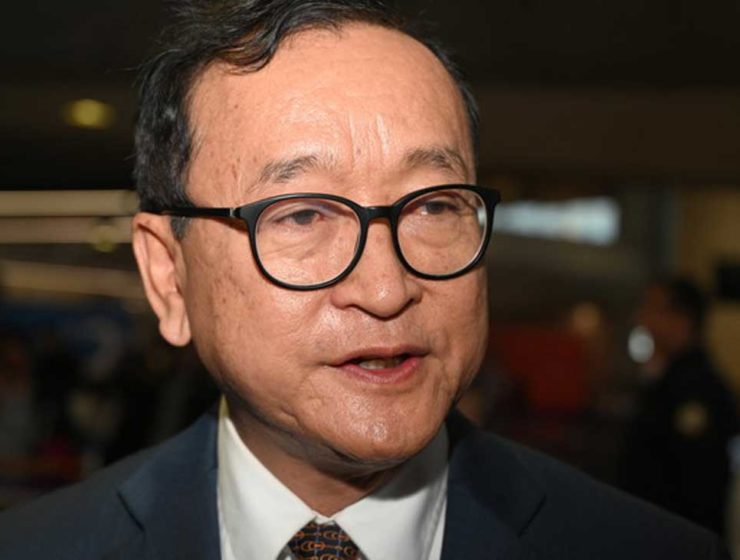 sam rainsy ministre cambodge lese majeste