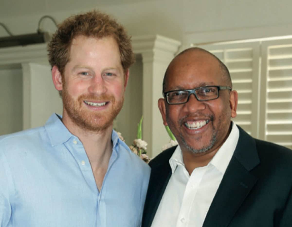 Le prince Harry et le prince Seeiso souhaitent voir le sourire des