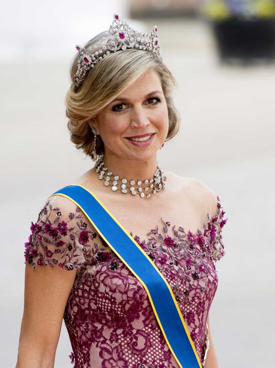 Reine Maxima 2021 Les 7 plus beaux diadèmes portés par la reine Máxima