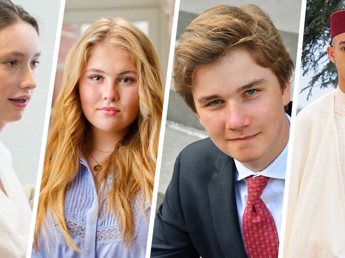 Princesse Amalia Et Gabriel De Belgique Les princes et princesses qui atteignent la majorité en 2021