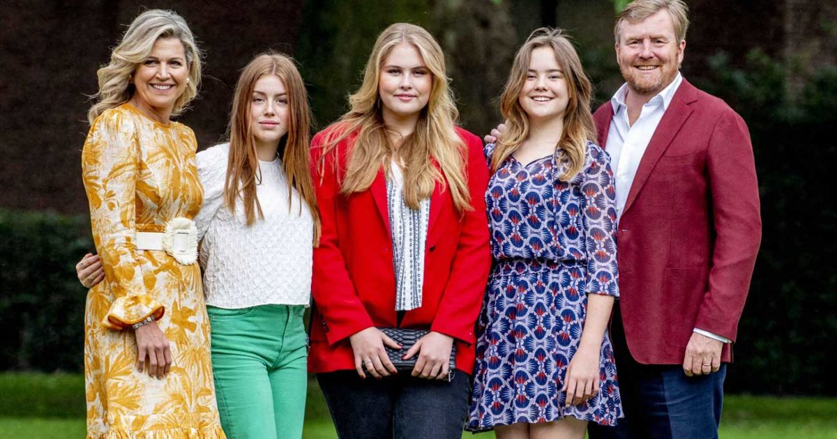 Famille Royale Pays Bas Origine Photos de la famille royale des Pays-Bas avant les vacances d'été