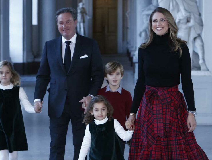 princesse madeleine de suède sapins de noel