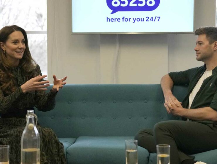 la duchesse de cambridge remercie les bénévoles de shout