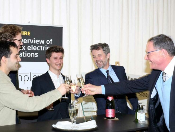 prince heritier frederik récompense une start-up