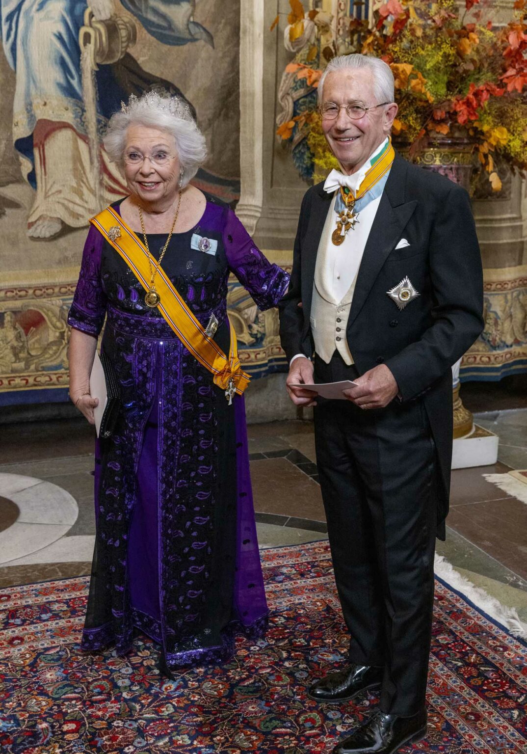 Le dîner d'État du roi de Suède en l'honneur des souverains néerlandais