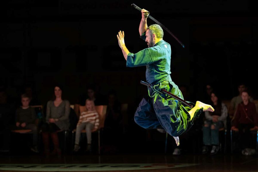 Le prince Louis de Luxembourg assiste à la Nuit des arts martiaux