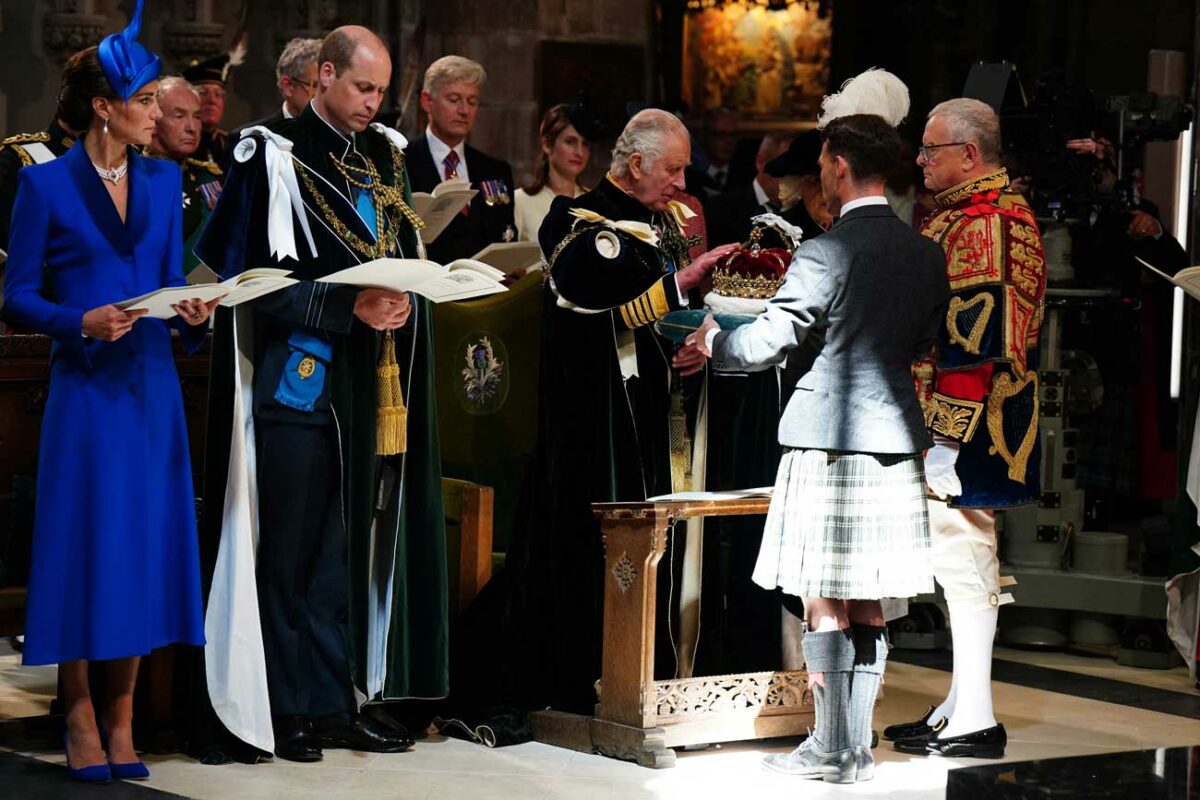 Le couronnement écossais du roi Charles III : les Honneurs de l'Écosse