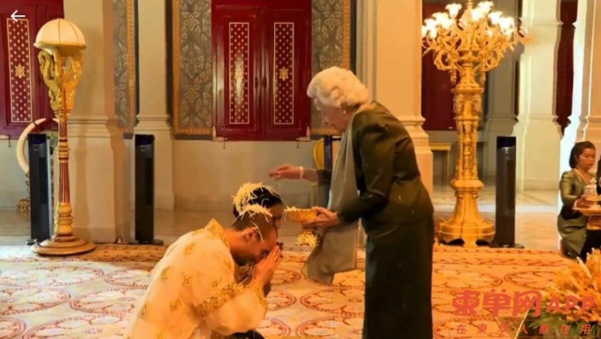 Le Mariage De La Princesse Ponita En Pr sence Du Roi Du Cambodge Dans le-mariage-de-la-princesse-ponita-en-pr-sence-du-roi-du-cambodge-dans