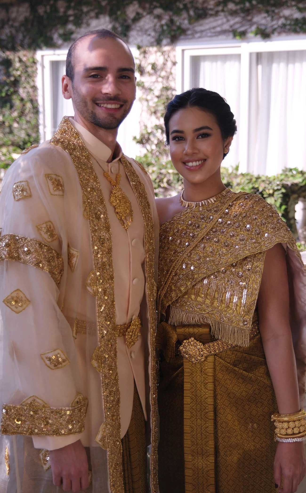 Le Mariage De La Princesse Ponita En Pr sence Du Roi Du Cambodge Dans le-mariage-de-la-princesse-ponita-en-pr-sence-du-roi-du-cambodge-dans