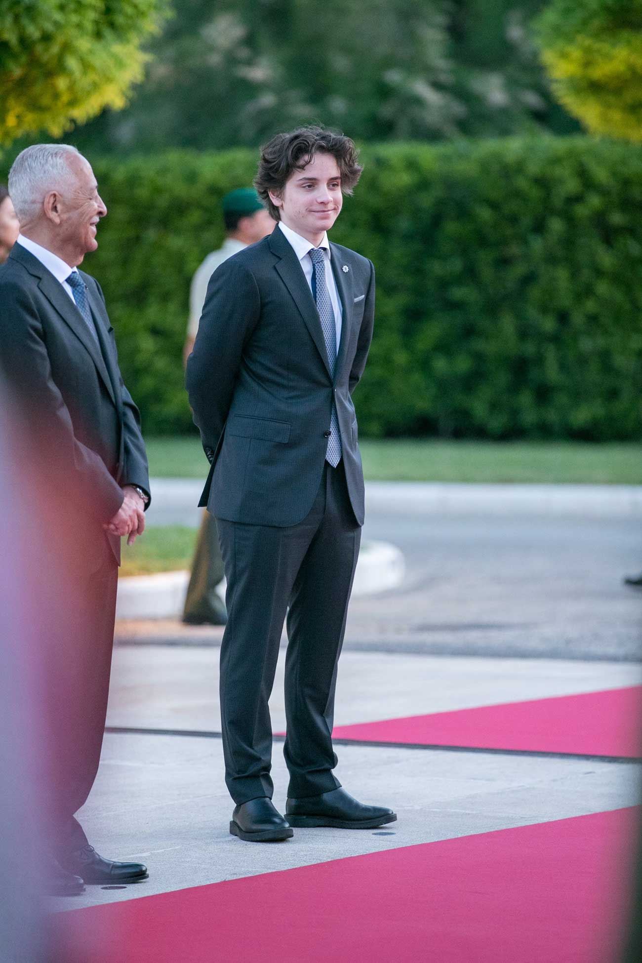 Le prince Hashem auprès de ses parents pour célébrer les 78 ans de l