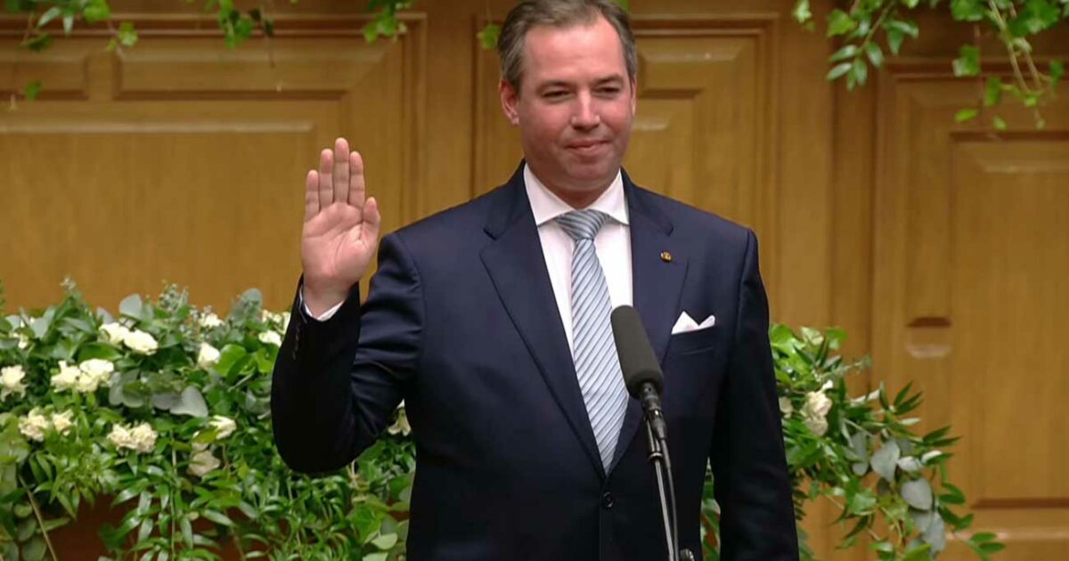 Guillaume de Luxembourg devient lieutenantreprésentant du GrandDuc