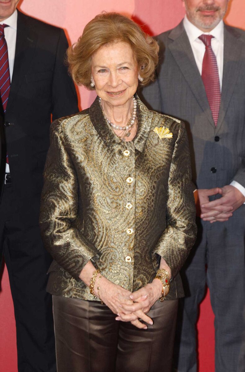 La reine Sofia au concert des Stradivarius palatins en soutien au