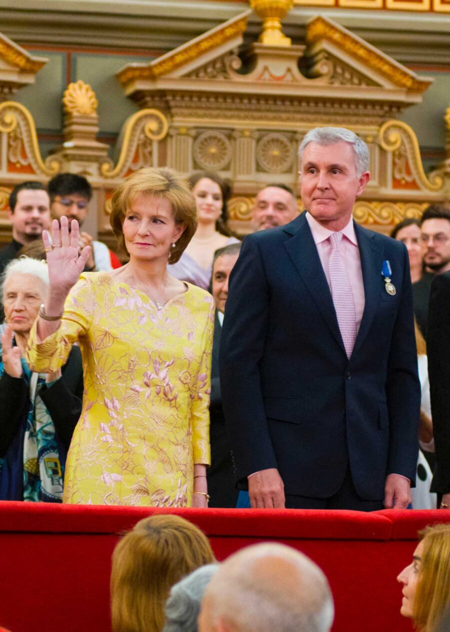 Gitant Roumain La famille royale de Roumanie célèbre l'indépendance nationale à l ...