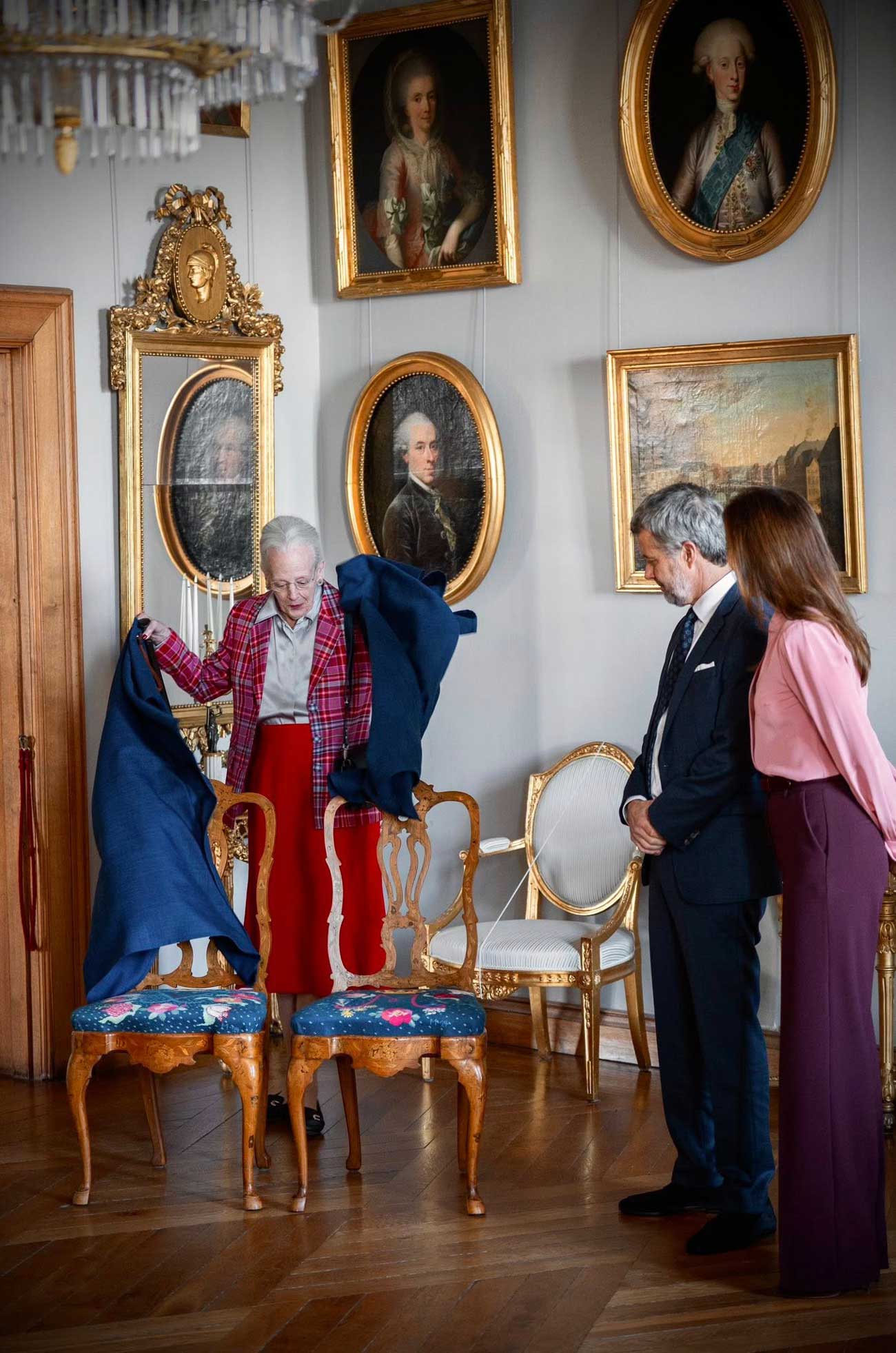 La reine Margrethe a conçu des trônes pour son fils Frederik X et sa belle-fille Mary
