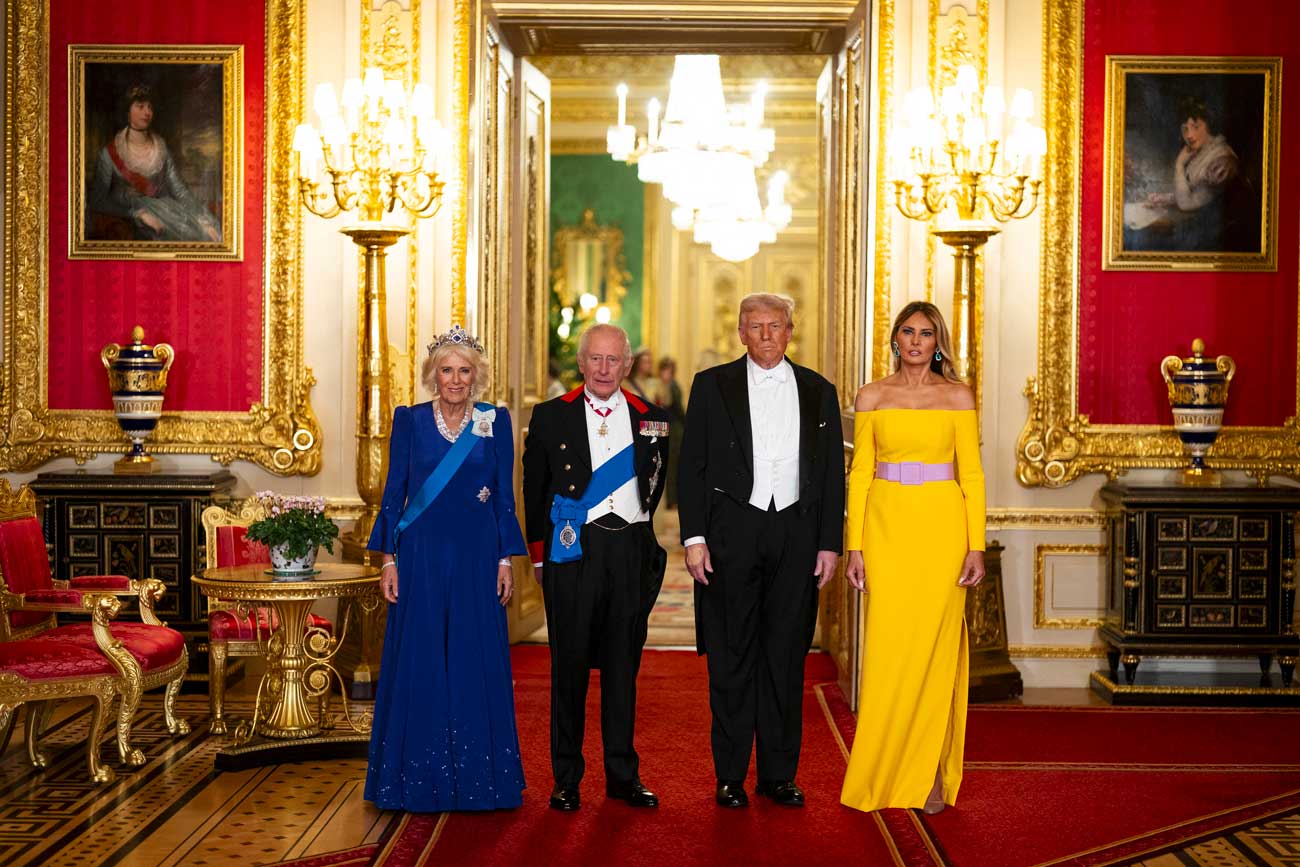 Le roi Charles III et la famille royale accordent l’un « des plus grands honneurs de la vie » de Donald Trump en lui offrant un fastueux banquet à Windsor