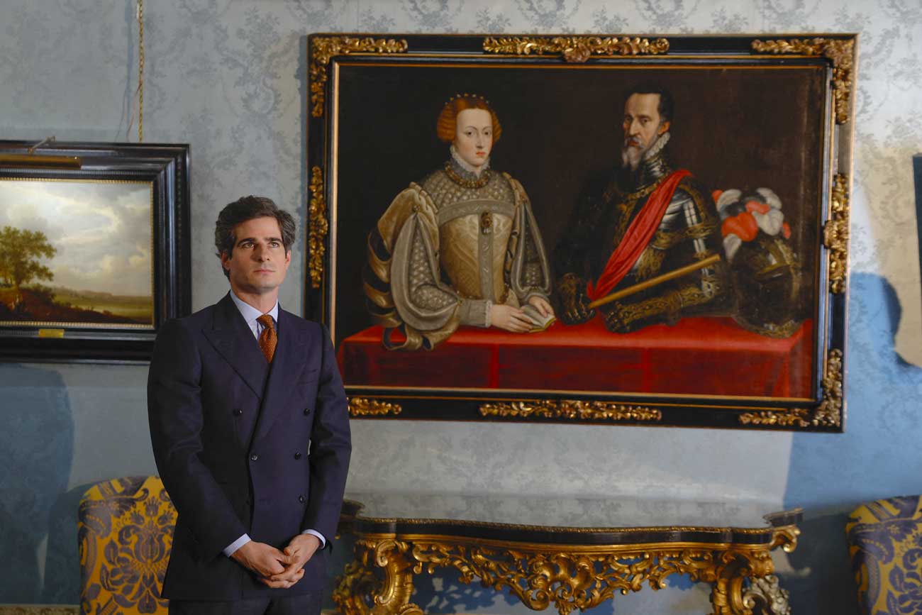 Le duc de Huéscar accueille au palais de Liria un tableau oublié représentant le 3e duc d’Albe