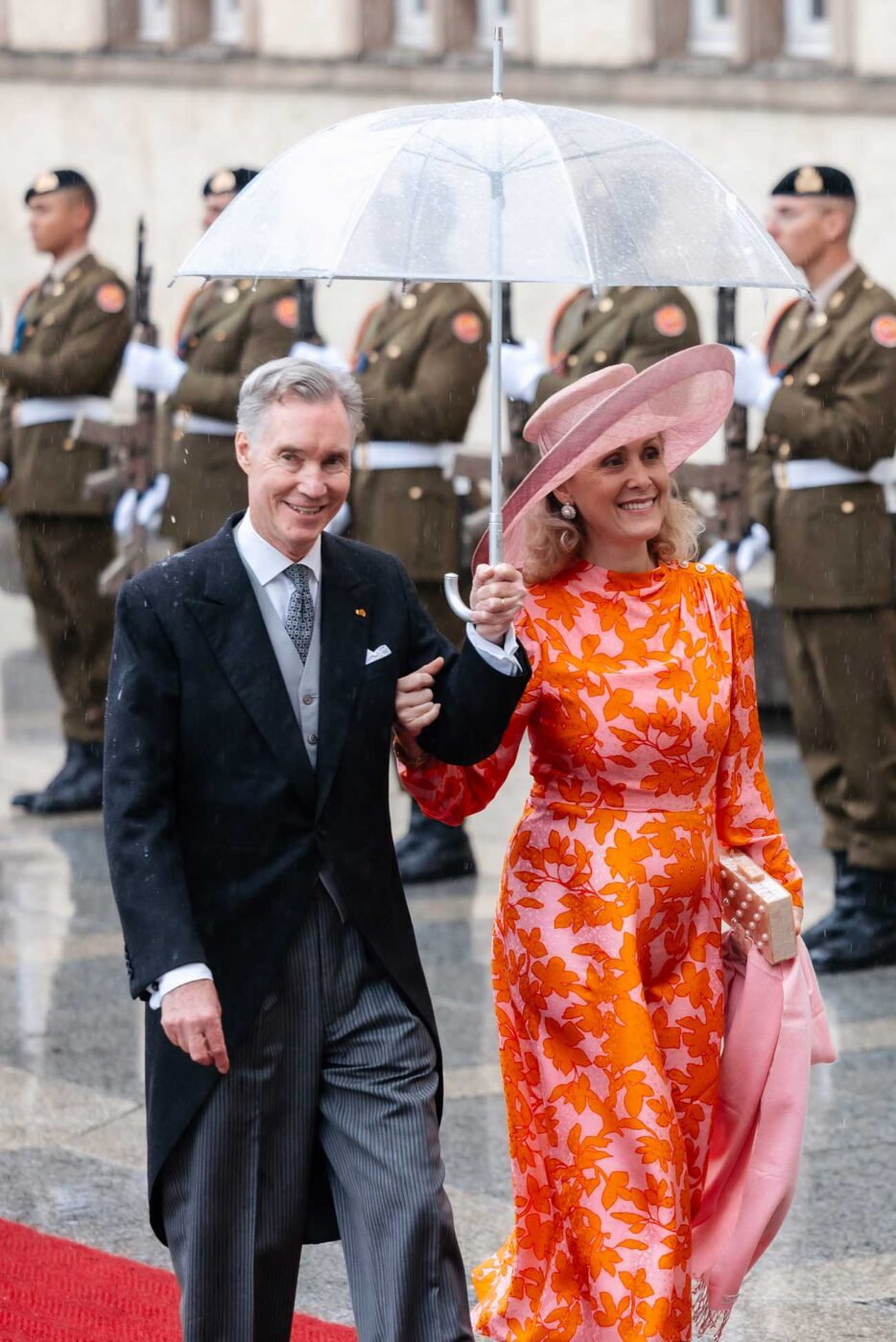 La famille grand-ducale réunie au complet au Te Deum célébré en l’honneur du grand-duc Guillaume