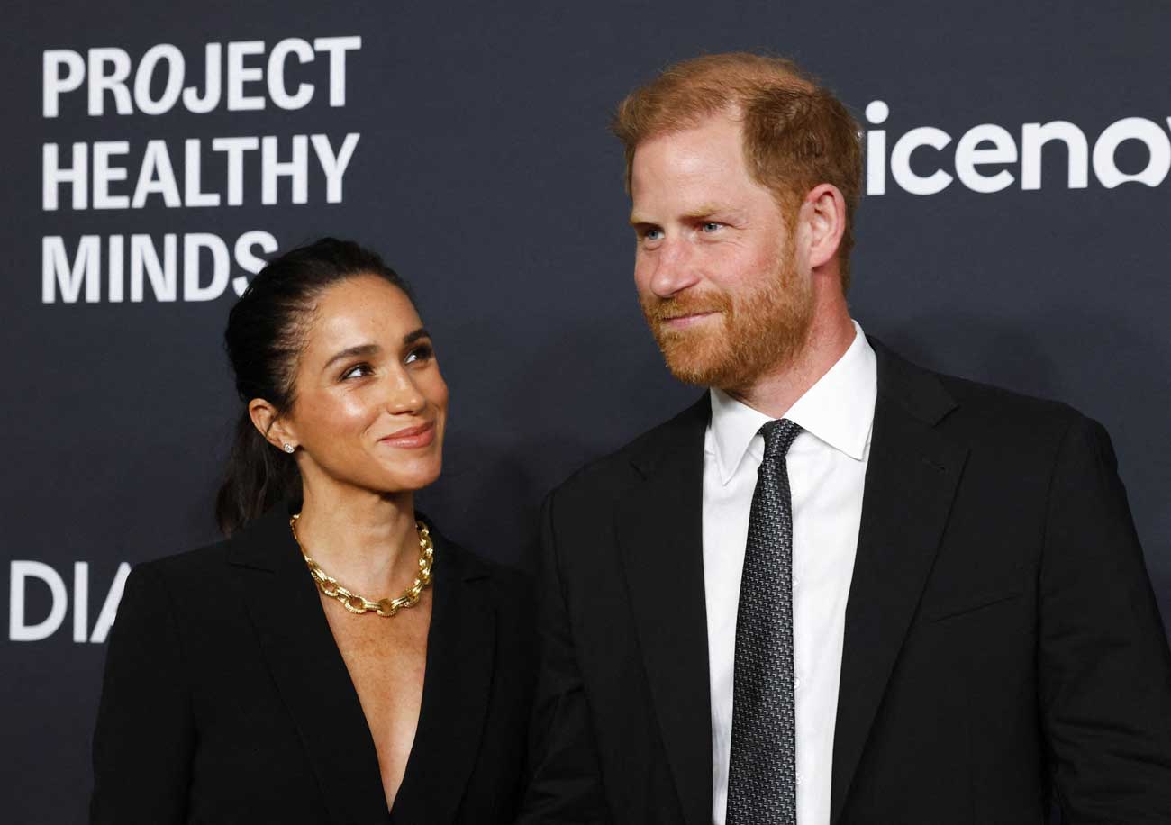 Le prince Harry et Meghan reconnus « humanitaires de l’année » à New York