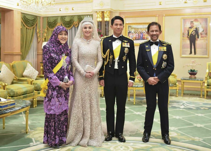 Le prince Mateen et la princesse Anisha de Brunei sont devenus parents