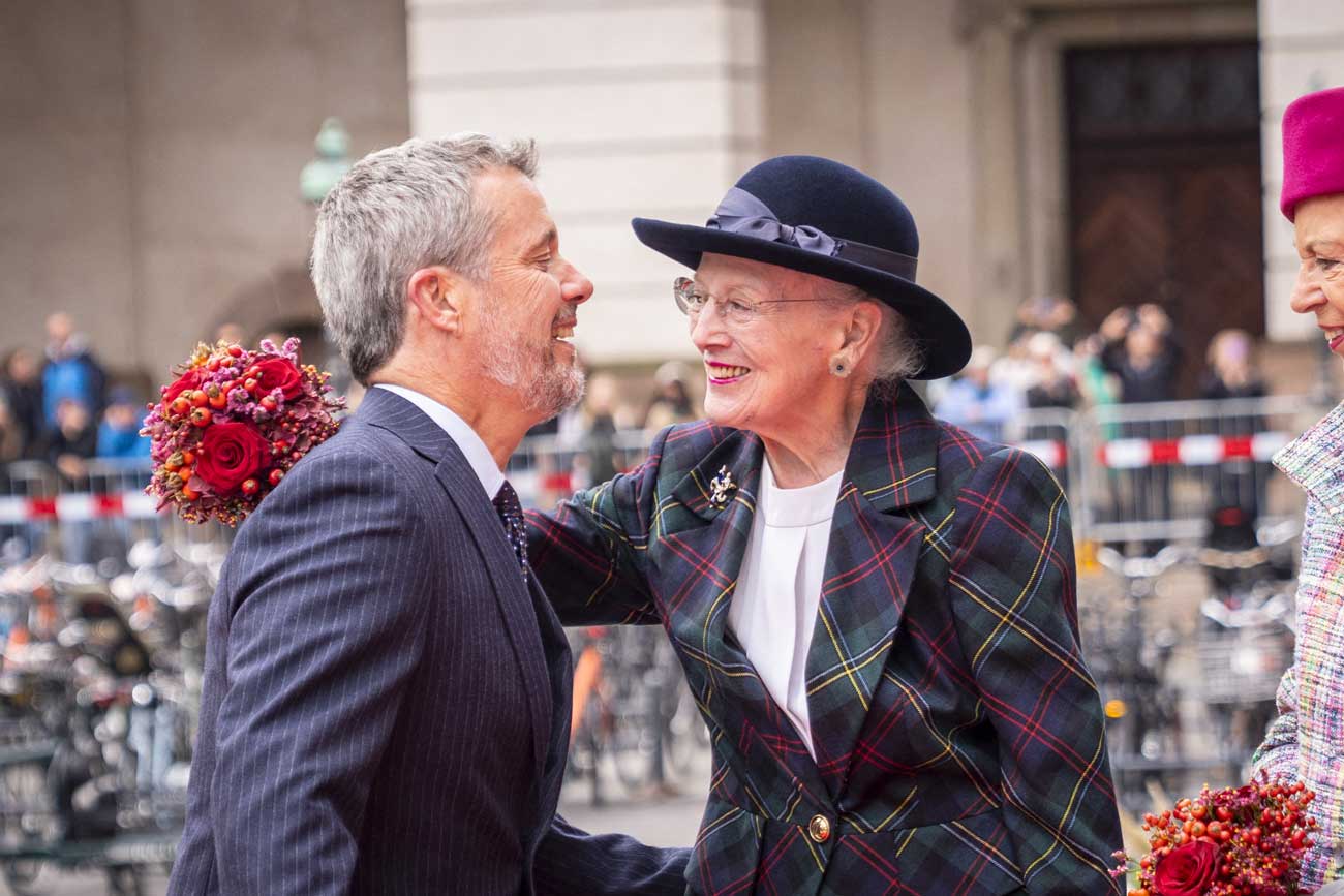 La famille royale danoise assiste à l’ouverture du parlement