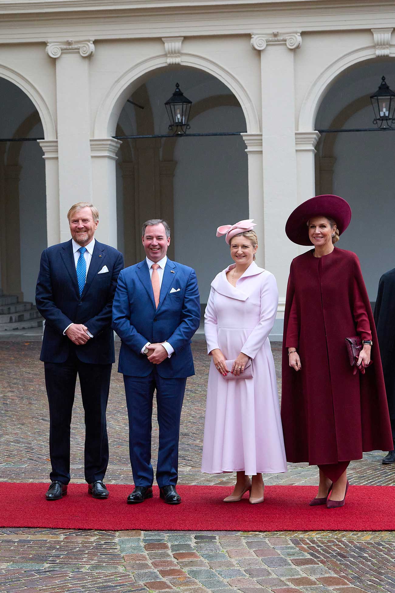 Великие герцог и герцогиня Люксембурга нанесли визит вежливости в Нидерланды 