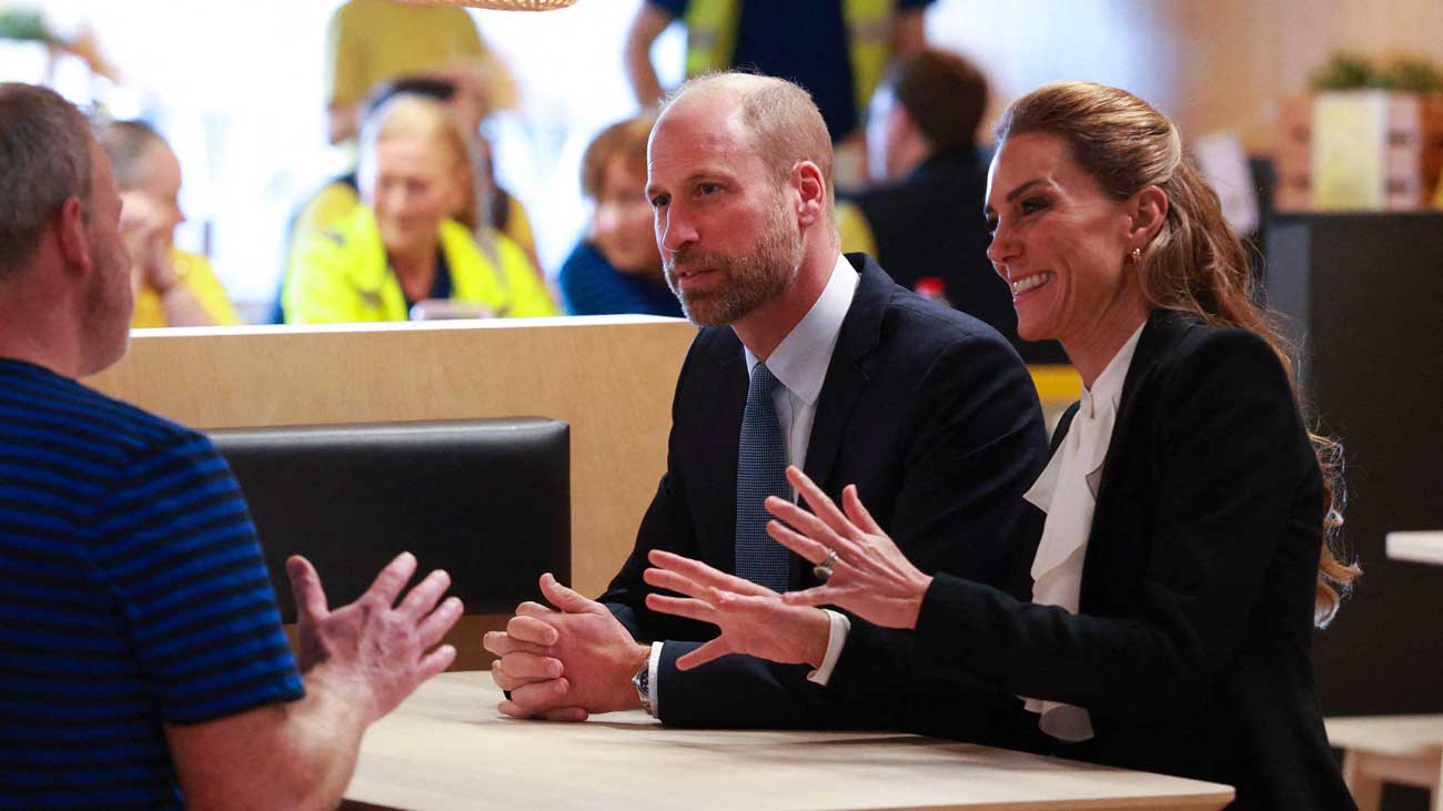 William et Catherine en visite chez IKEA en Irlande du Nord